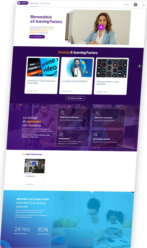 iPH - E-learning Factory 80 Elearning Factory plataformas de aprendizaje ejemplo dos